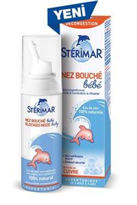 Sterimar Bebek Hipertonik Tıkalı Burun Spreyi 50 Ml