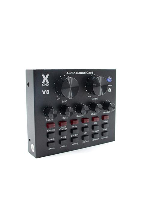 OXID V8 Podcast Youtuber Ses Kartı