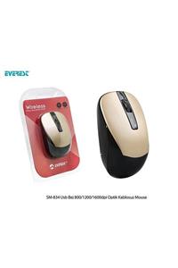 Everest Sm-834 Usb Bej 800/1200/1600dpi Kablosuz Mouse