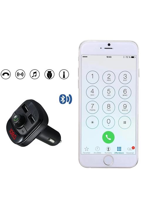 1araba1ev Ford Focus Sedan Trend X Oto Bluetooth Araç Kiti Fm Transmitter Usb Girişli Radyo