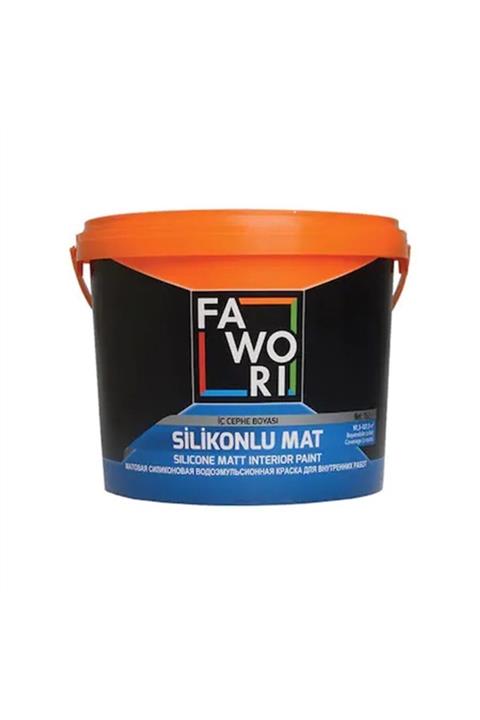 Fawori Filli Boya Silikonlu Mat Iç Cephe Boyası 15 Lt (20 Kg) Andezit 20