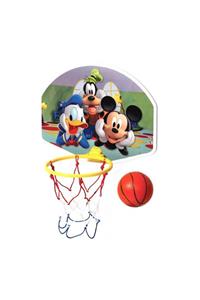 DEDE Yılın Ilk Fırsatları - Mickey Mouse Orta Boy Basket Potası - ™ Beyaz At®