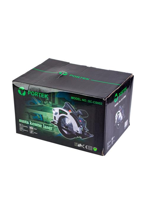 Portek Lazerli Sunta Kesme Daire Testere 185mm 1200w