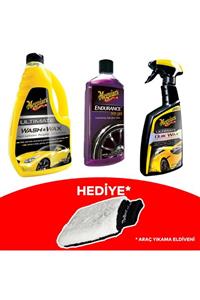 Meguiars Oto Bakım 3'lü Set