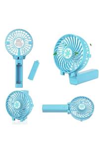 EzJet F2 Şarjlı Mini Fan Masa Üstü Ve Elde Tutmalı Katlanabilir Fan Vantilatör Usb Soğutucu Sessiz