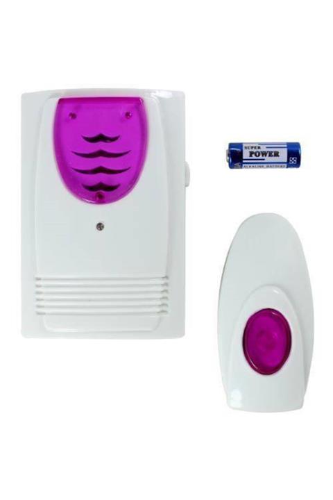 Can Can Store Melodili Pilli Kablosuz Kapı Zili 100 Metre Asorti