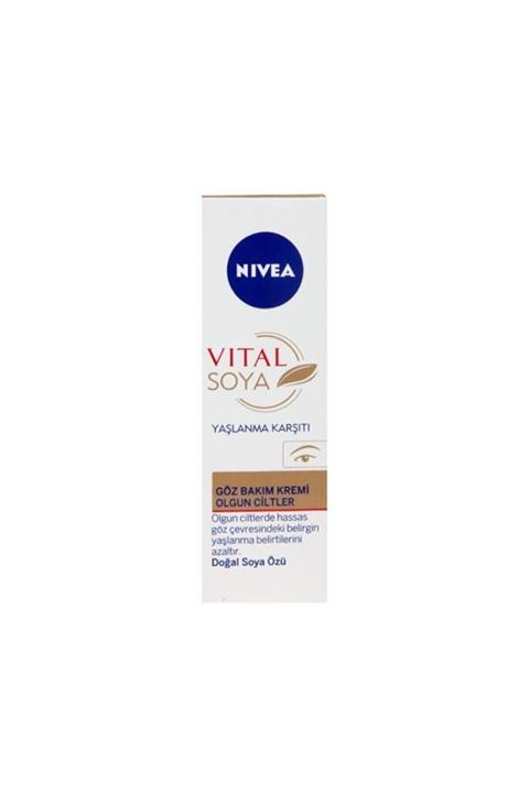Nivea Vital Soya Yaşlanma Karşıtı Leke Giderici Göz Bakım Kremi 15ml