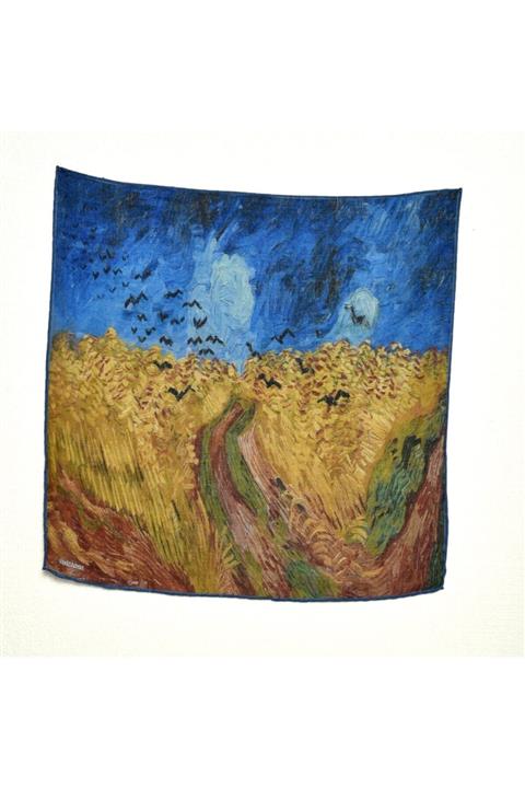 Nomads Felt Van Gogh Wheatfield With Crows Bandana