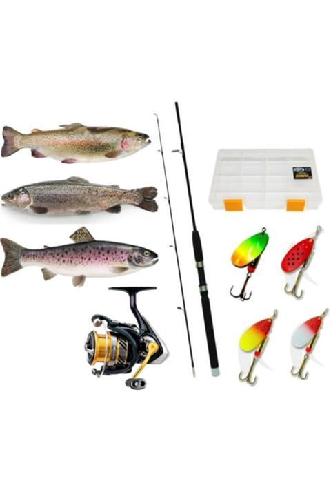 DAIWA Profosyonel Daiwa Alabalık Ve Turna Olta Seti