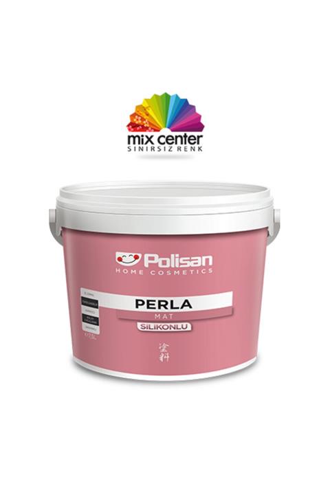 Polisan Perla Silikonlu Mat Iç Cephe Boyası 20 Kg 12,5 Lt Kumsal Beji