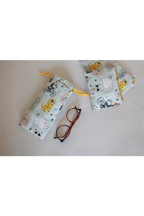 Çilek Kızın Dükkanı Gözlük Telefon Kılıfı Kabı