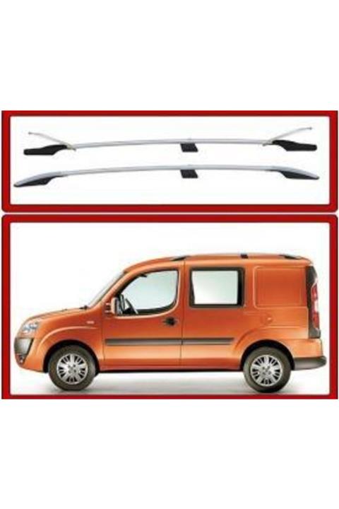 Autokit Fiat Doblo Tavan Çıtası Port Bagaj Roof Rail(gri)