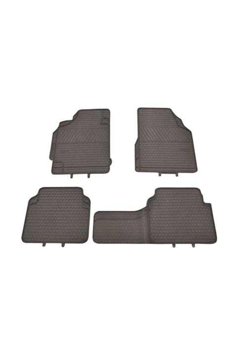 ÖZGÜÇYEDEK Paspas Saft Ustu Lux Tıp (2 On+1 Arka) Askılı Grı Megane