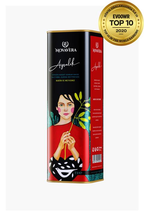 Nova Vera Ayvalık Erken Hasat Natürel Sızma Zeytinyağı 2 Lt