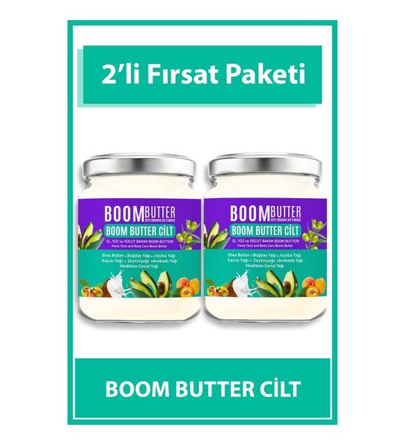 Boom Butter Cilt Bakım Yağı İkili Paket
