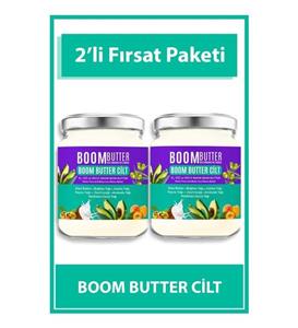 Boom Butter Cilt Bakım Yağı İkili Paket