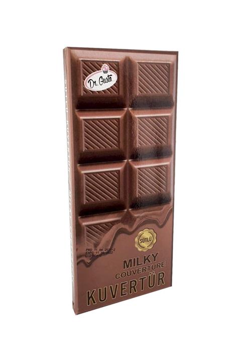 Dr. Gusto Kuvertür / Eritme Çikolata Sütlü 200 Gr