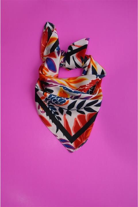 TOPTANFULARCI Çiçek Desen Fular