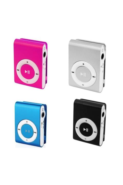 Rebber Kulaklık Hediyeli Şarj Edilebilir 8 Gb Hafıza Kartlı Mp3 Çalar
