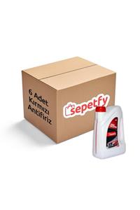 Sepetfy 40°c Kırmızı Antifriz X 6 Adet 3 lt