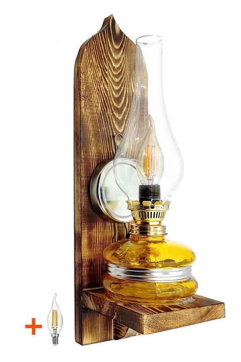 BORDOVİŞNE Gaz Lambalı Duvar Aplik