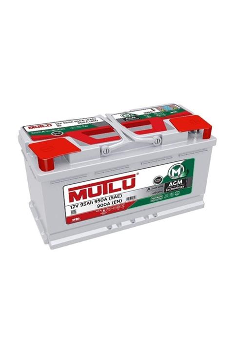 MUTLU AKÜ (Start-stop) Agm 12v 95ah 950 Sae 900 En Istanbul Avrupa Yerinde Montaj