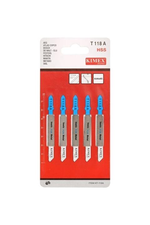 CANEX Dekupaj Ucu T118a Metal-alüminyum 5 Adet Dekupaj Ucu T118a Metal-alüminyum 5 Adet