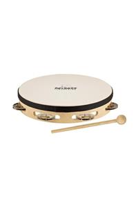 Nıno Nino 26 Headed Wood 10 Inch Tambourine