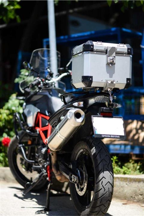 Dizayntek -topcase -alüminyum Motosiklet Arka Çantası