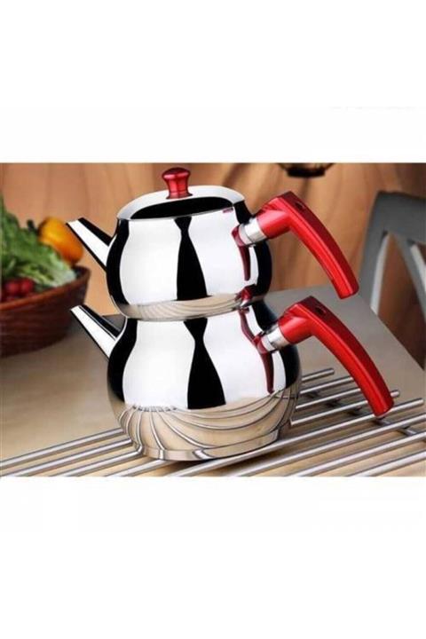 izgin Orta Boy Çelik Çaydanlık