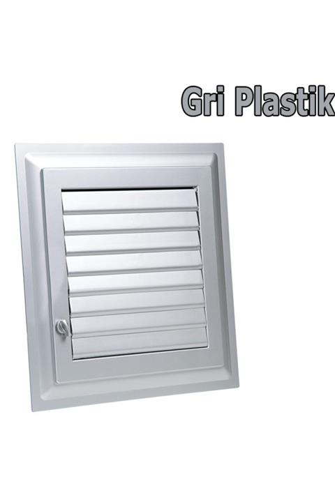 Process Gri Plastik-50x60banyo Wc Havalandırma Menfez Panjur Alüminyum Ve Plastik