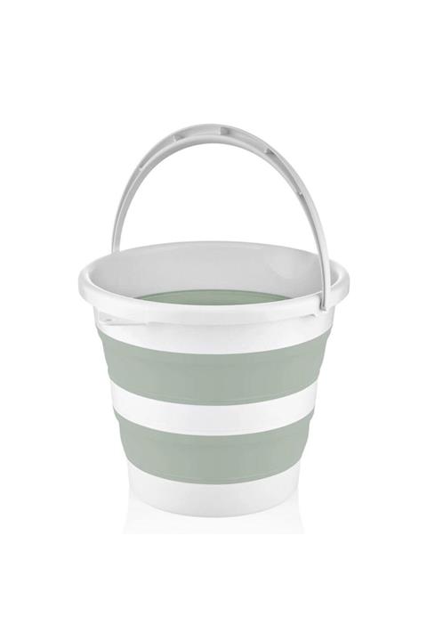 TINY MINY ART Kitchen Trend Katlanır Akordiyon Kova Gri