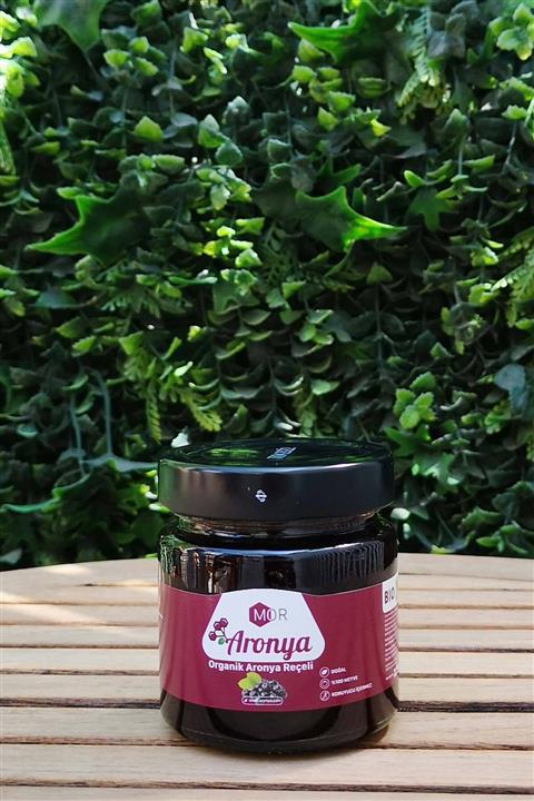 Mor Aronya Organik Aronya Reçeli 225 g Katkısız