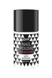 QUIZ Oje Çıkarıcı Asetonlu Gliserinli Oje Çıkarma Tırnak Bakımı - Nail Polish Remover With Acetone