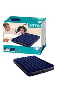 Intex 64758 Çift Kişilik Şişme Yatak Klasik Dura-beam 137x191x25 cm