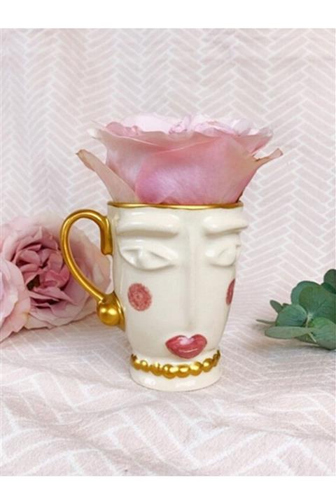 TodAndCo Lady-d Pembe Makyaj Mug