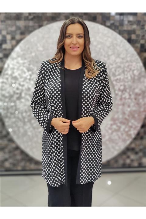 OLEA XXL Büyük Beden Abiye Takım 3802 Siyah