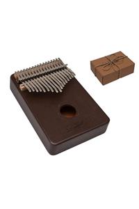 Donizetti Kalimba Full Set - Hediye Paketi- Stant-parmak Koruyucu Kahverengi