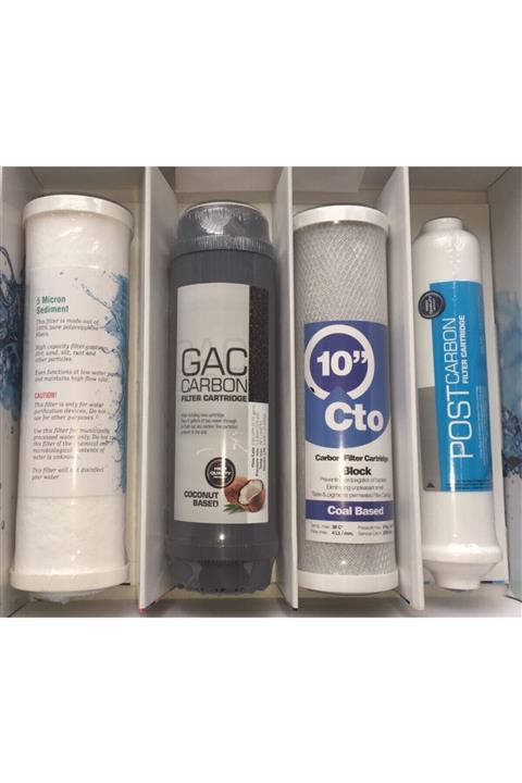 aquatürk Ihlas Aura Cebilon Compact Su Arıtma 4'lü Filtre Seti Eco Seri