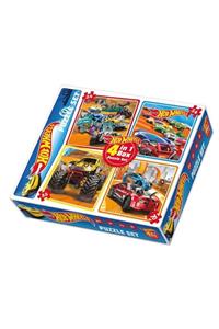 DIYTOY Hot Wheels 4 In 1 Puzzle