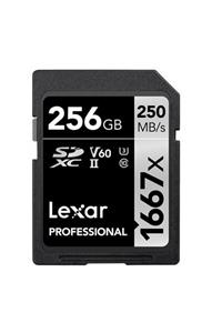 Lexar 256 Gb 1667x U3 V60 4k Sd Hafıza Kartı (250 Mb/s)