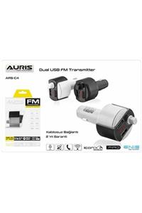 Auris Fm Transmitter Bluetooth/sd Kart/usb (Kaliteli) Siyah