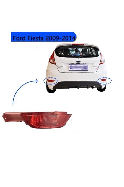 otobalcı Ford Fiesta Sol Arka Tampon Reflektörü Sis Farı 2008--2014