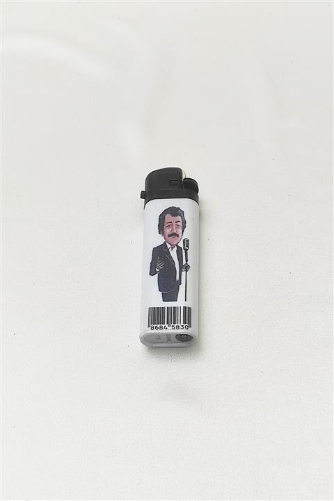 Kadıköy Hediyelik Müslüm Gürses Doldurulabilir Taşlı Çakmak
