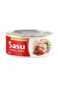 SASU SOSLUTON Sasu Kuru Domatesli & Soslu Ton Balığı 6x160g Bütün Dilim