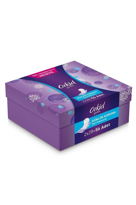 Orkid Günlük Ped Günlük Koruma Ekonomik Paket 28 Ped x2