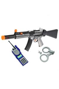 Salkım Toys Power Gun Kelepçeli Polis Silah Seti