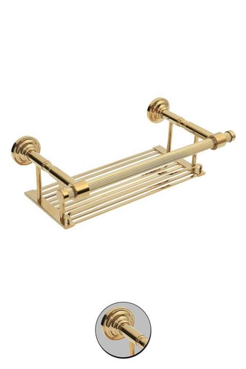 Maya Line Pvd Gold Metal Etejer %100 Pirinç