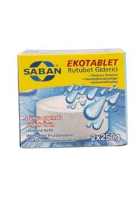 Saban Rutubet Giderici Ve Nem Alıcı Yedek Tablet 2x250 Gram