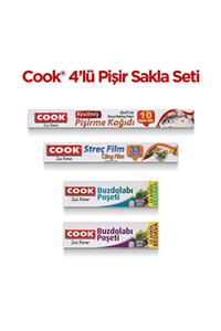 COOK 4'lü Pişir Sakla Seti